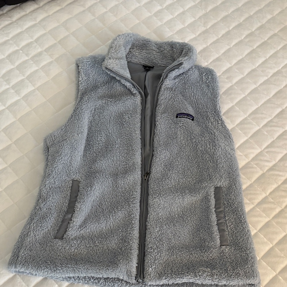 Patagonia grayish/light blue Fleece Vest